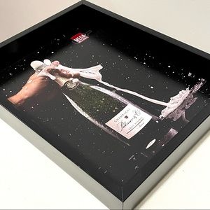 Wine Cheese Modern Black champagne spirits Serving Tray Bar entertaining